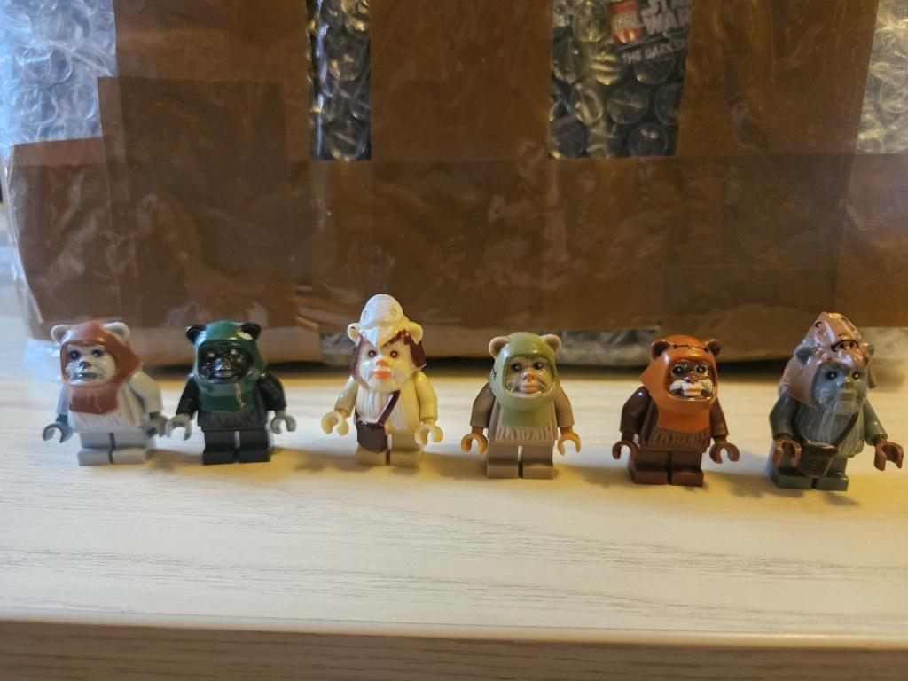 6x Star Wars Ewok Minifiguren Set – Nieuw (Imitatie), Verzenden, Nieuw, Actiefiguurtje