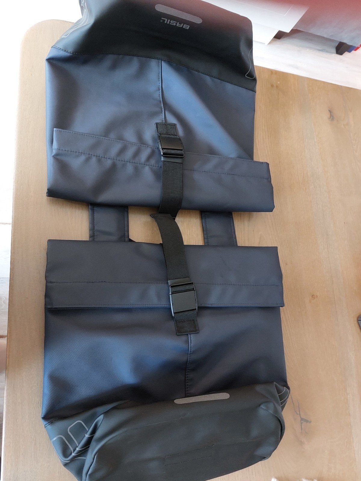 nieuwe dubbele fietstassen Basil, Fietsen en Brommers, Ophalen, Nieuw, Basil blauw