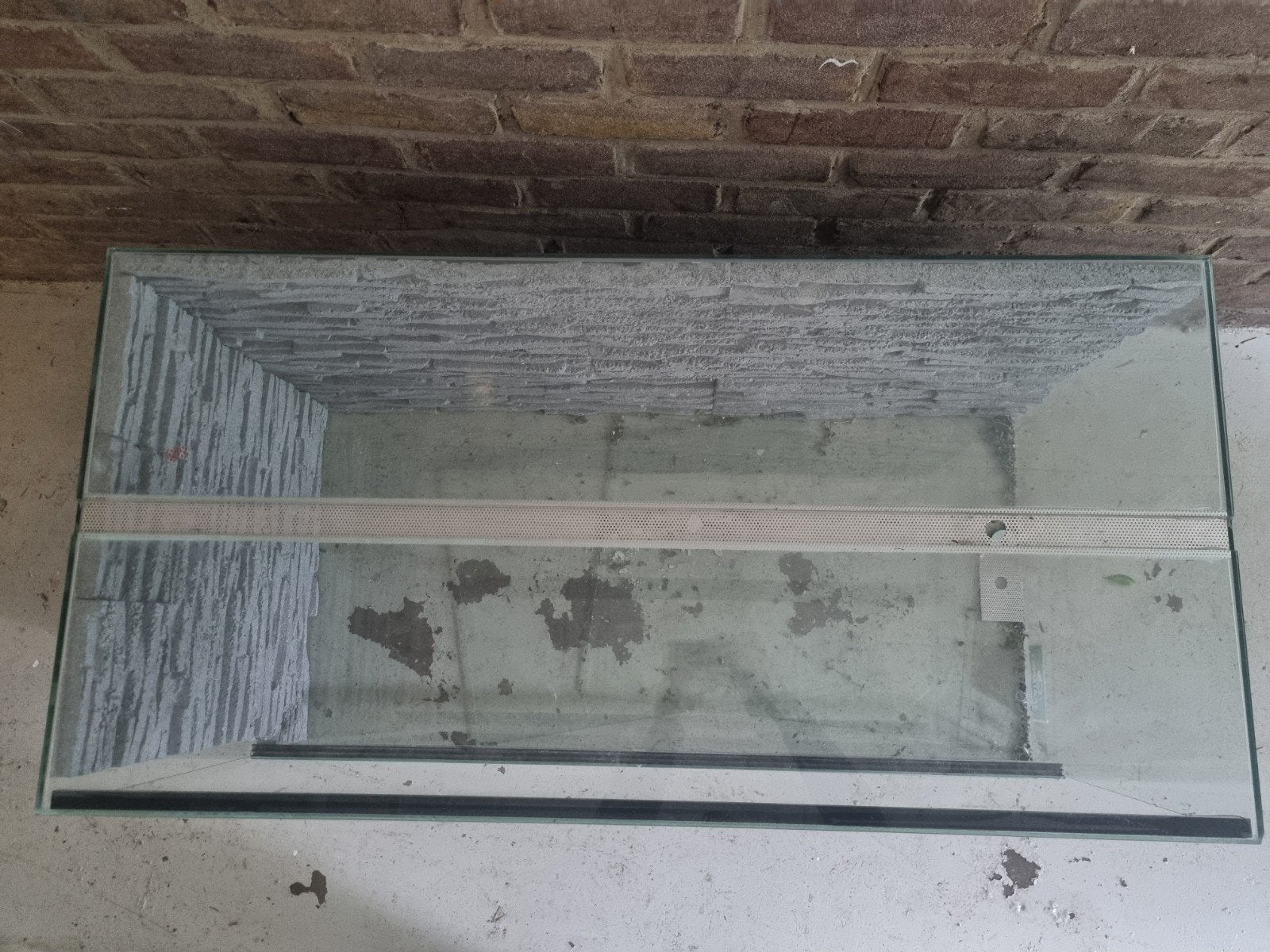 Gratis terrarium (1005050) en terrariumhout, Dieren en Toebehoren, Ophalen