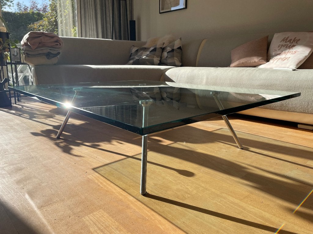 Maupertuus salontafel 120 x100 cm, Ophalen, Gebruikt, 100 tot 150 cm, 50 tot 100 cm