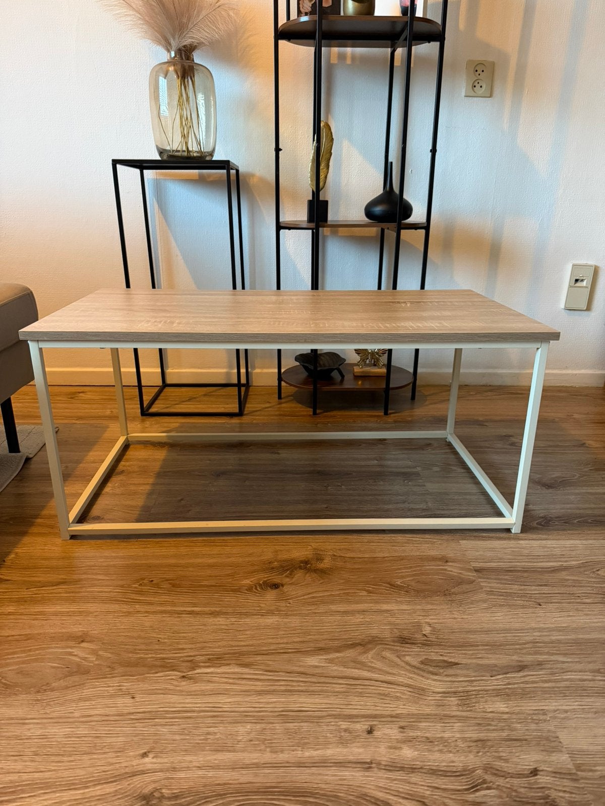 Salon tafel, Ophalen, 100 tot 150 cm, Zo goed als nieuw, 25 tot 50 cm