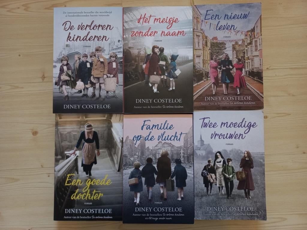 6 boeken van Diney Costeloe (De Verloren Kinderen, etc.), Ophalen of Verzenden, Zo goed als nieuw, Diney Costeloe