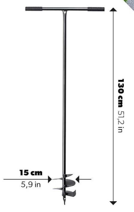 Grondboor 15cm, Ophalen, Nieuw, Grondboor