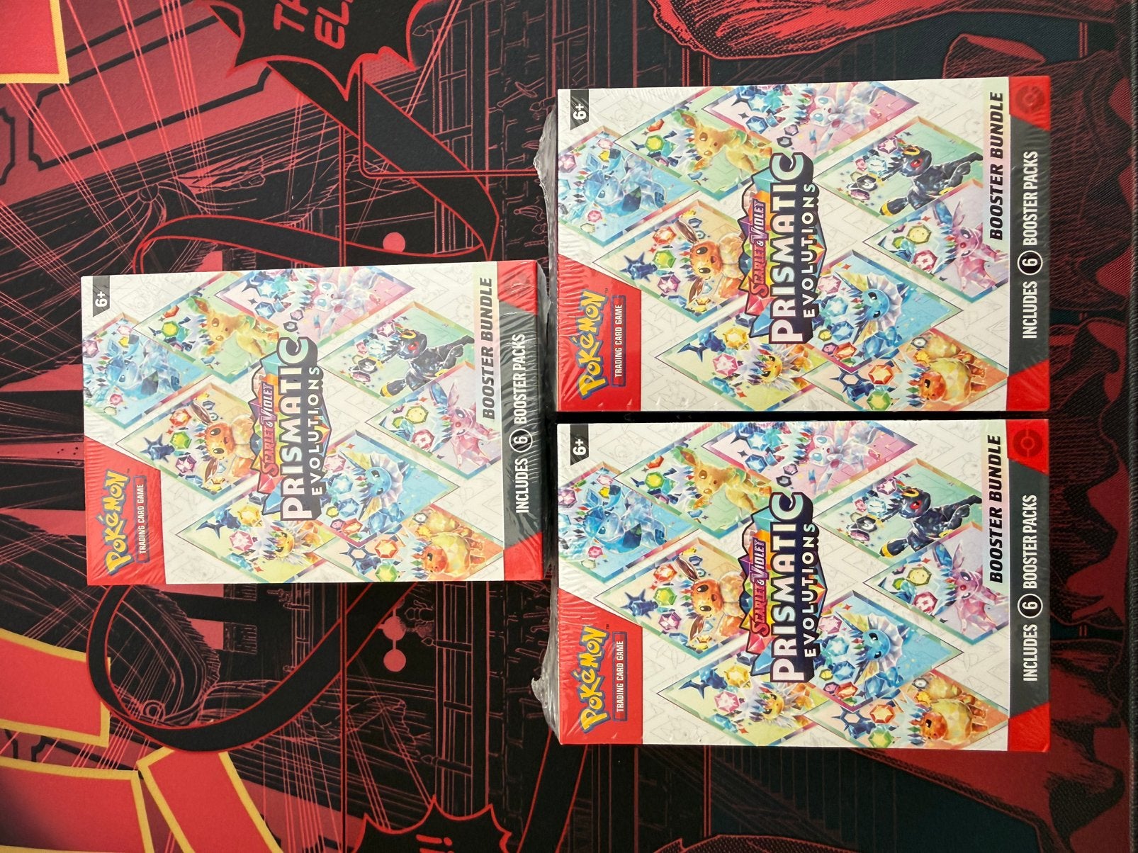 Prismatic evolutions booster bundles Sealed, Hobby en Vrije tijd, Ophalen, Zo goed als nieuw, Booster