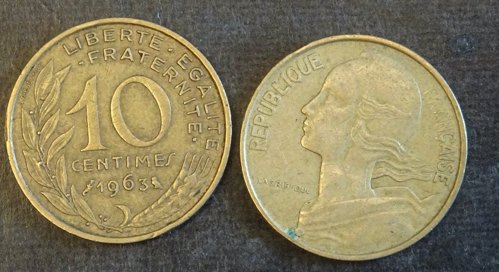 Munten France, Postzegels en Munten, Ophalen of Verzenden, Frankrijk
