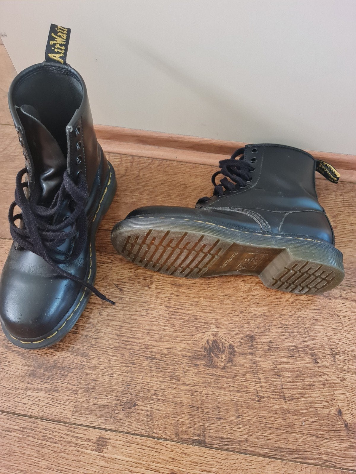 Dr. Martens 1460 Zwarte Leren Laarzen - Maat 38, Kleding | Dames, Schoenen, Zwart, Lage of Enkellaarzen, Ophalen of Verzenden