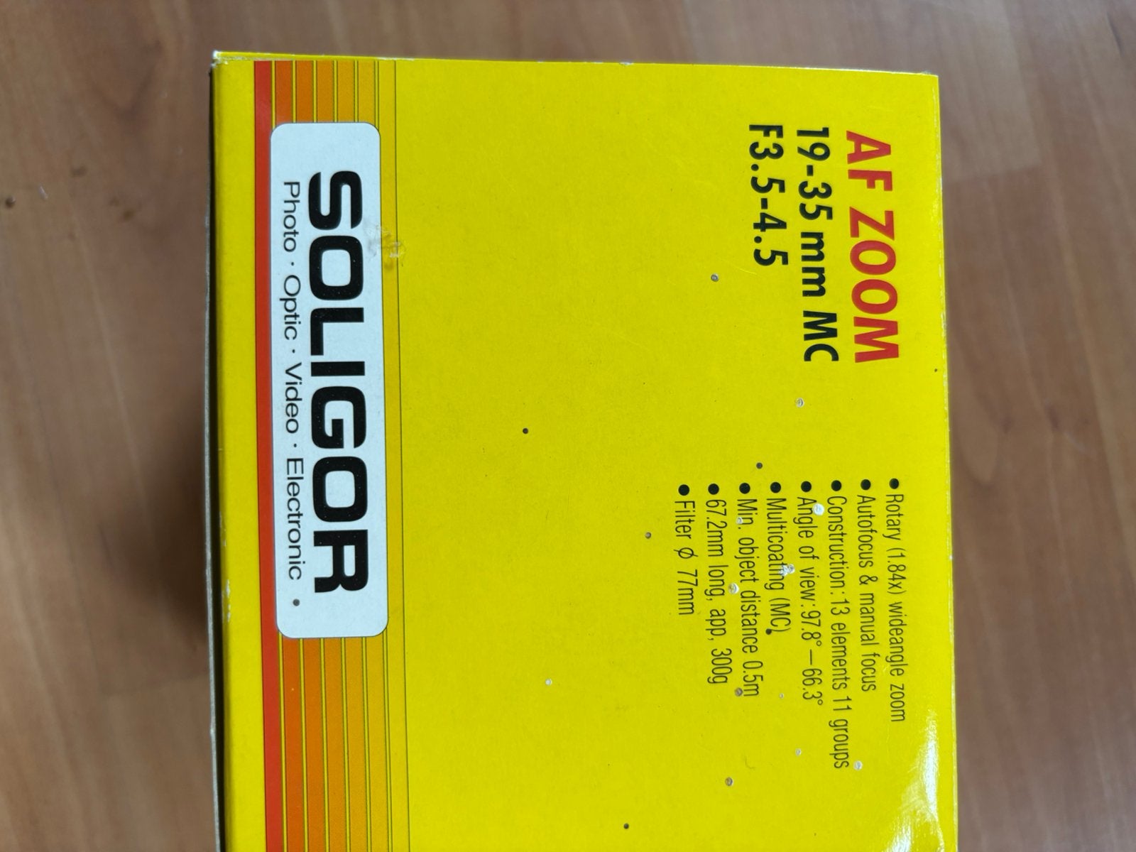 Soligor 19-35 zoomlens f3,5-4,5 voor Canon, Overige merken, Gebruikt, 1935 mm, Canon EF
