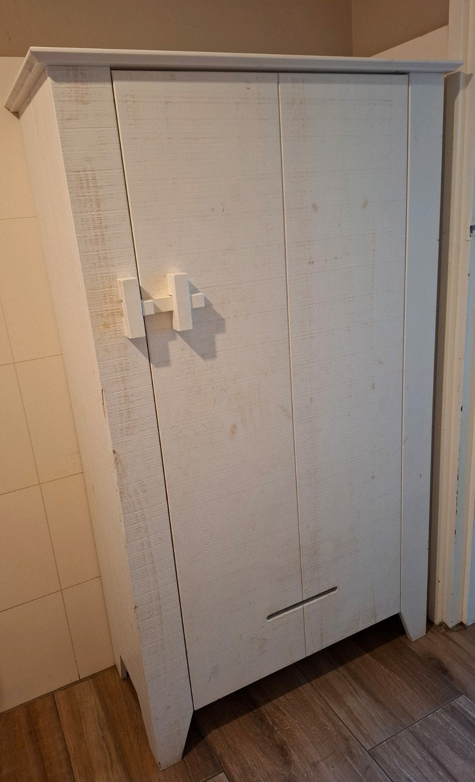 Boerenkast Gijs Woood, Huis en Inrichting, Ophalen, Gebruikt