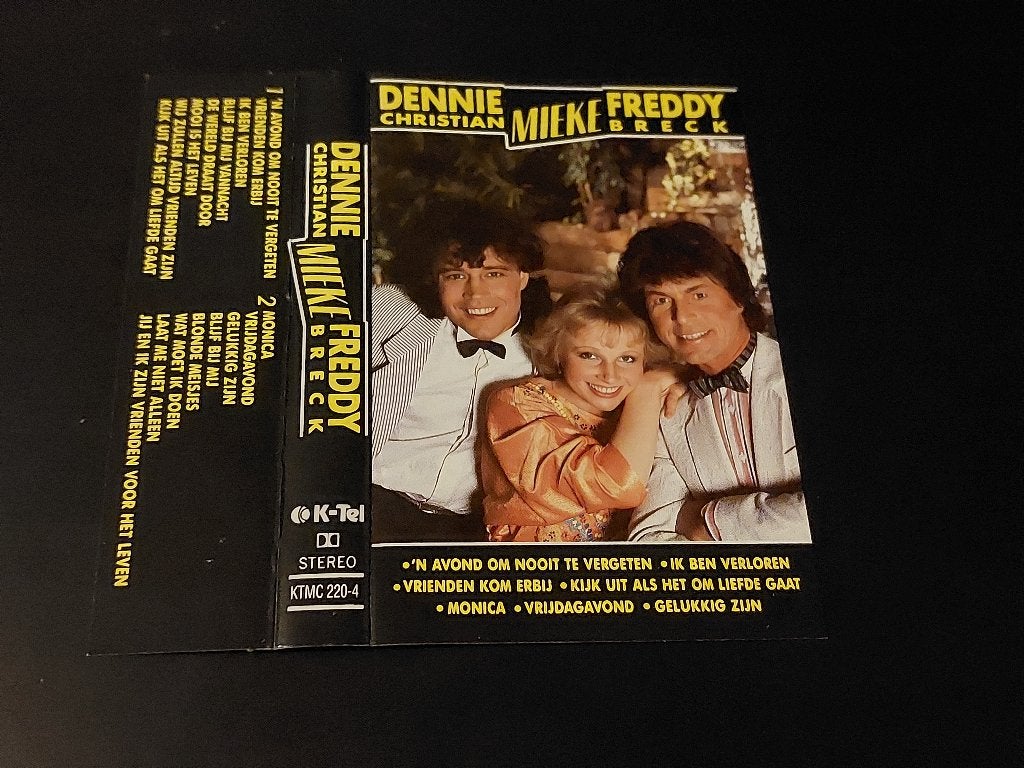 DENNIE MIEKE en FREDDY - DENNIE MIEKE en FREDDY (MC), 1 bandje, Ophalen of Verzenden, Zo goed als nieuw, Origineel