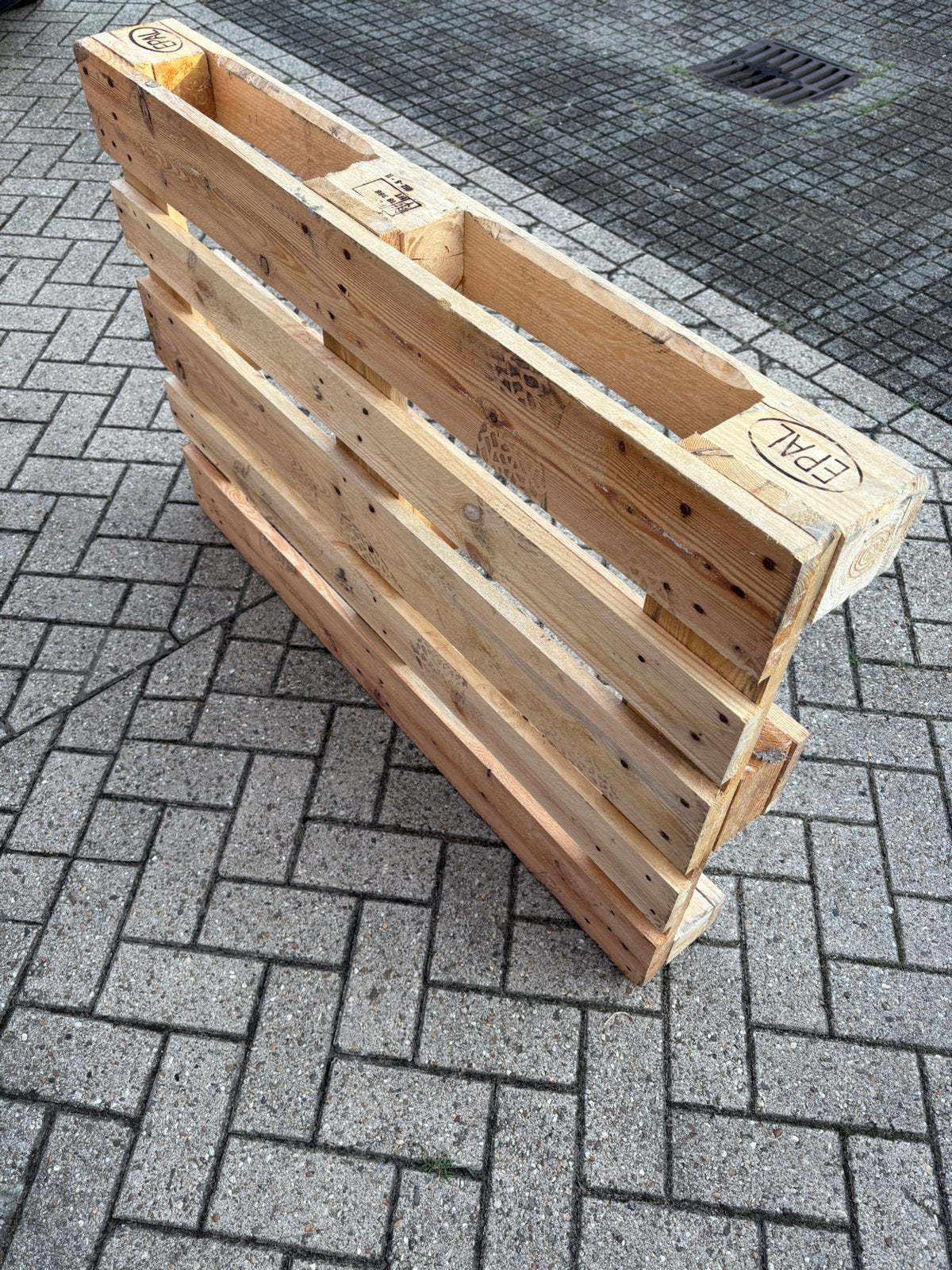 Europallet GRATIS, Doe-het-zelf en Verbouw, Hout en Planken, Ophalen, Minder dan 25 mm, Zo goed als nieuw, Pallet