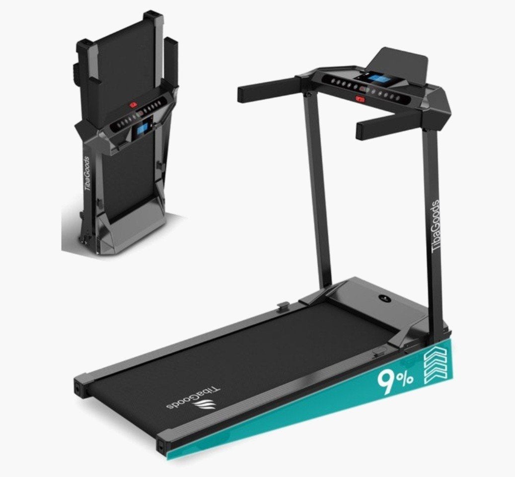 TibaGoods Elektrische Loopband - Hardloopband, Sport en Fitness, Ophalen, Zo goed als nieuw, Loopband