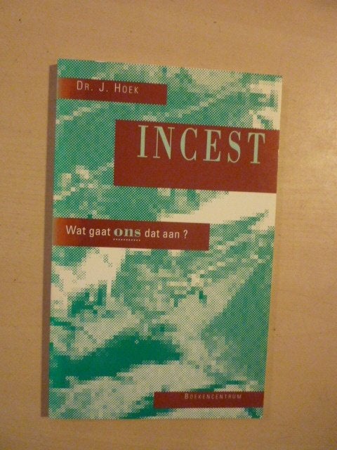 J. Hoek - Incest, wat gaat ons dat aan, Ophalen of Verzenden, Zo goed als nieuw