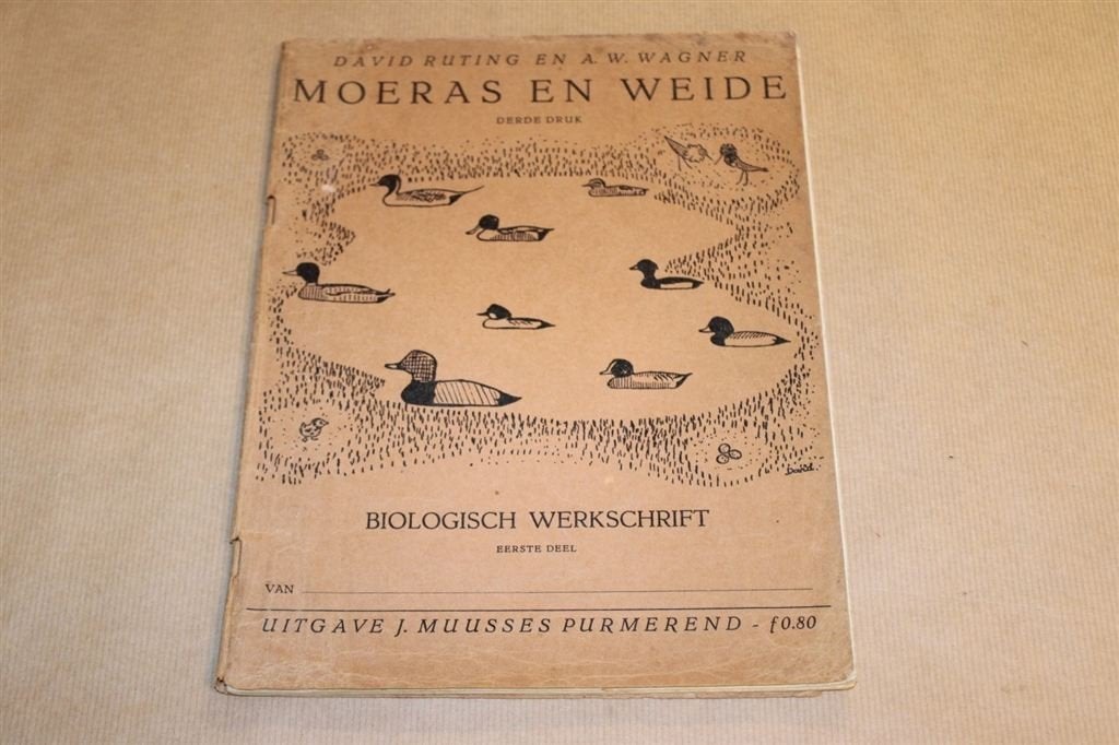 Moeras en Weide - Biologisch Werkschrift - 1950, Ophalen of Verzenden, Gelezen, Bloemen, Planten en Bomen