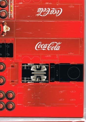Coca Cola Kersttruck - Bouwplaat (Foam), Ophalen of Verzenden, Nieuw, Gebruiksvoorwerp