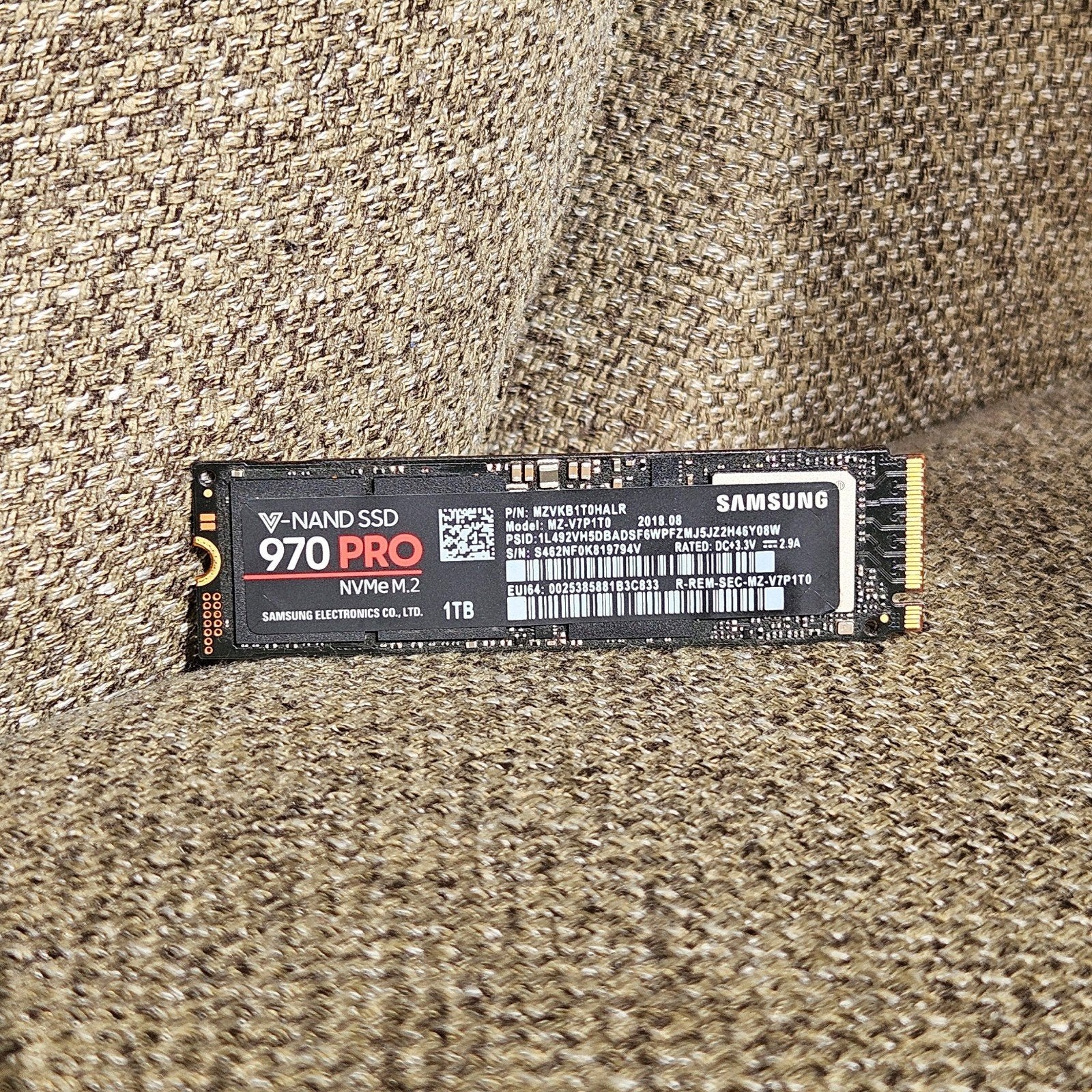 1Tb nvme ssd (Samsung 970 Pro), Computers en Software, Intern, SSD, Ophalen of Verzenden, Samsung