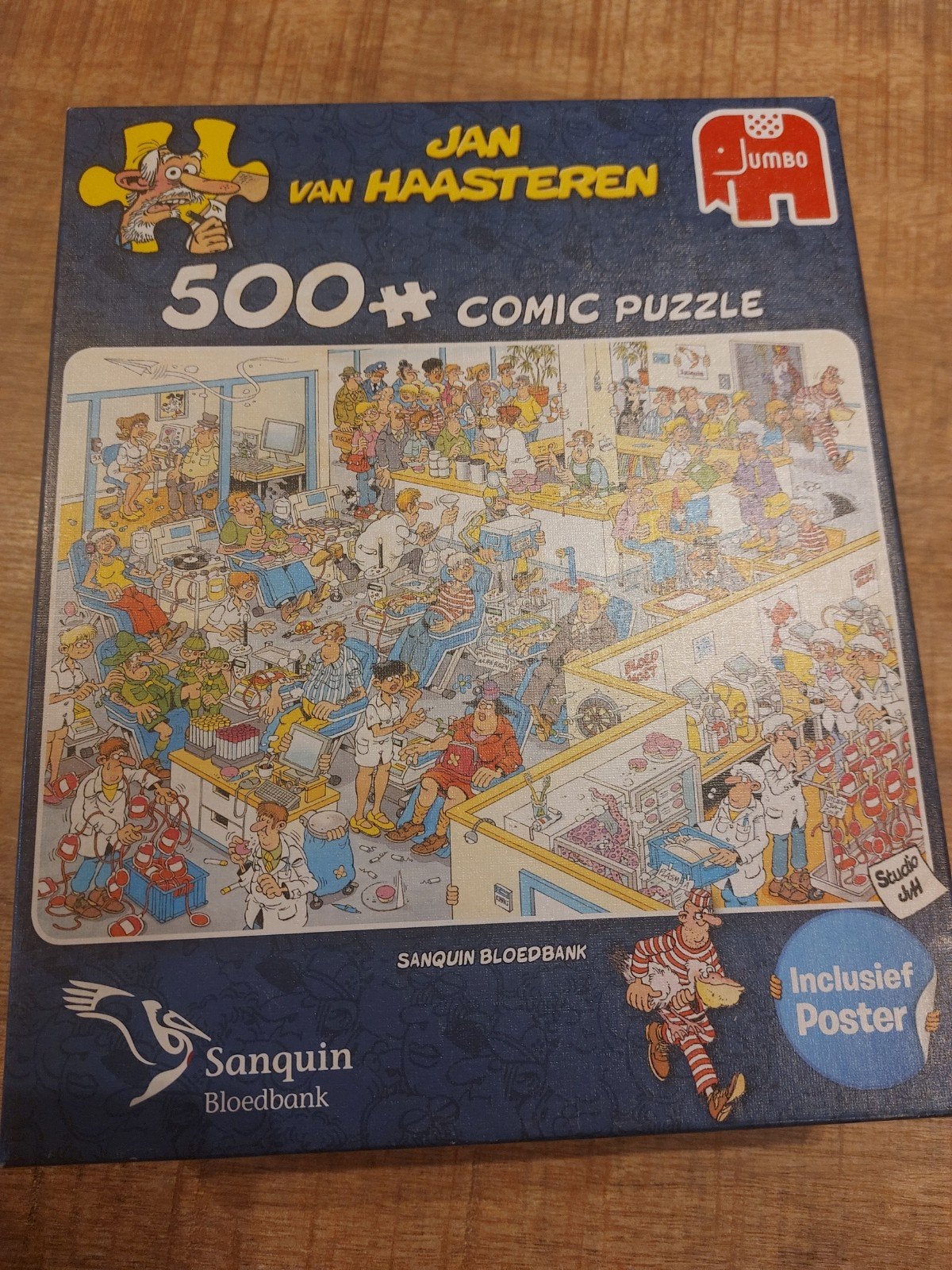 jan van haasteren puzzel 500 stukjes, Ophalen of Verzenden