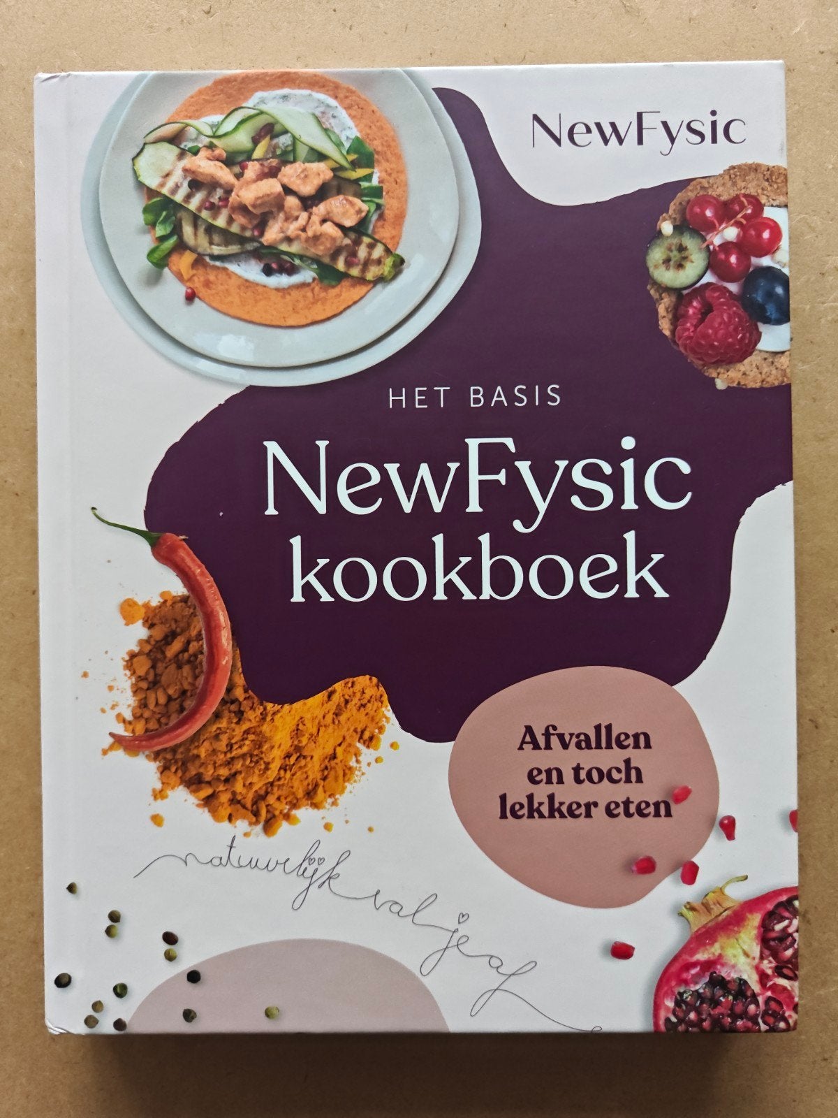 Het Basis NewFysic kookboek: Afvallen en toch lekker eten, Ophalen of Verzenden, Zo goed als nieuw, NewFysic, Hoofdgerechten