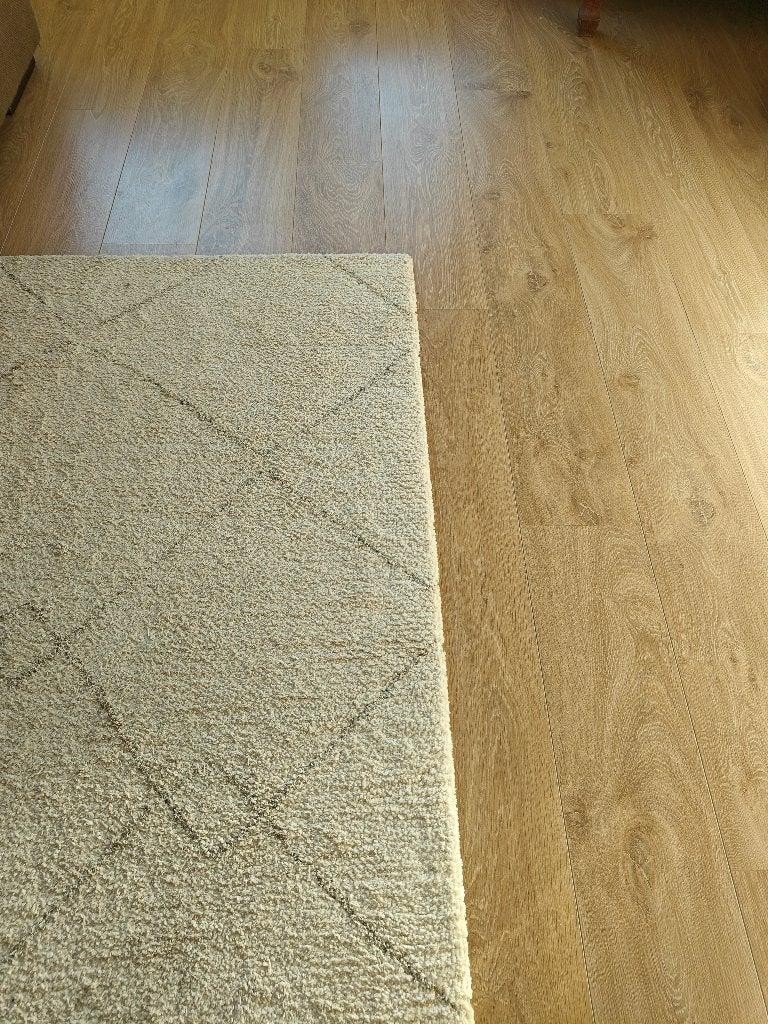 Klik laminaat vloer, Ophalen, Gebruikt