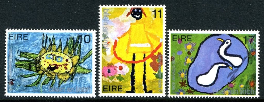 Ierland - Michelnr 401-403 - jaar van het kind - pf, Verzenden, Ierland, Postfris