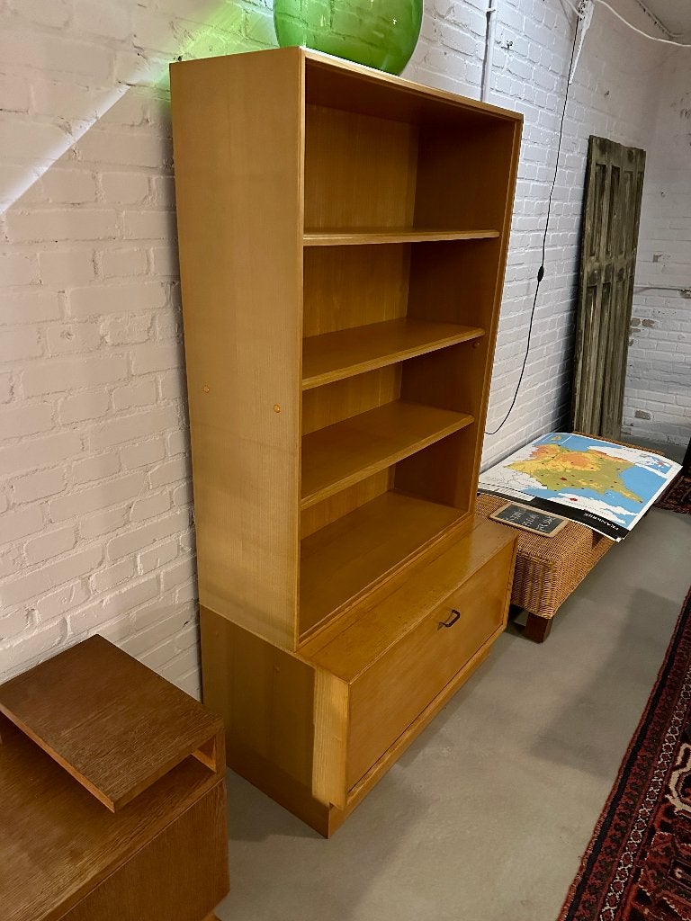 Vintage design wandkast, wall unit, boekenkast Formule, Huis en Inrichting, Kasten | Boekenkasten, Ophalen, Gebruikt, -, -