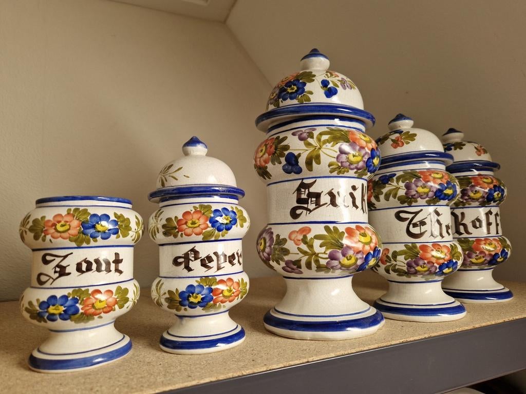 Vintage Voorraadpotten, Ophalen of Verzenden