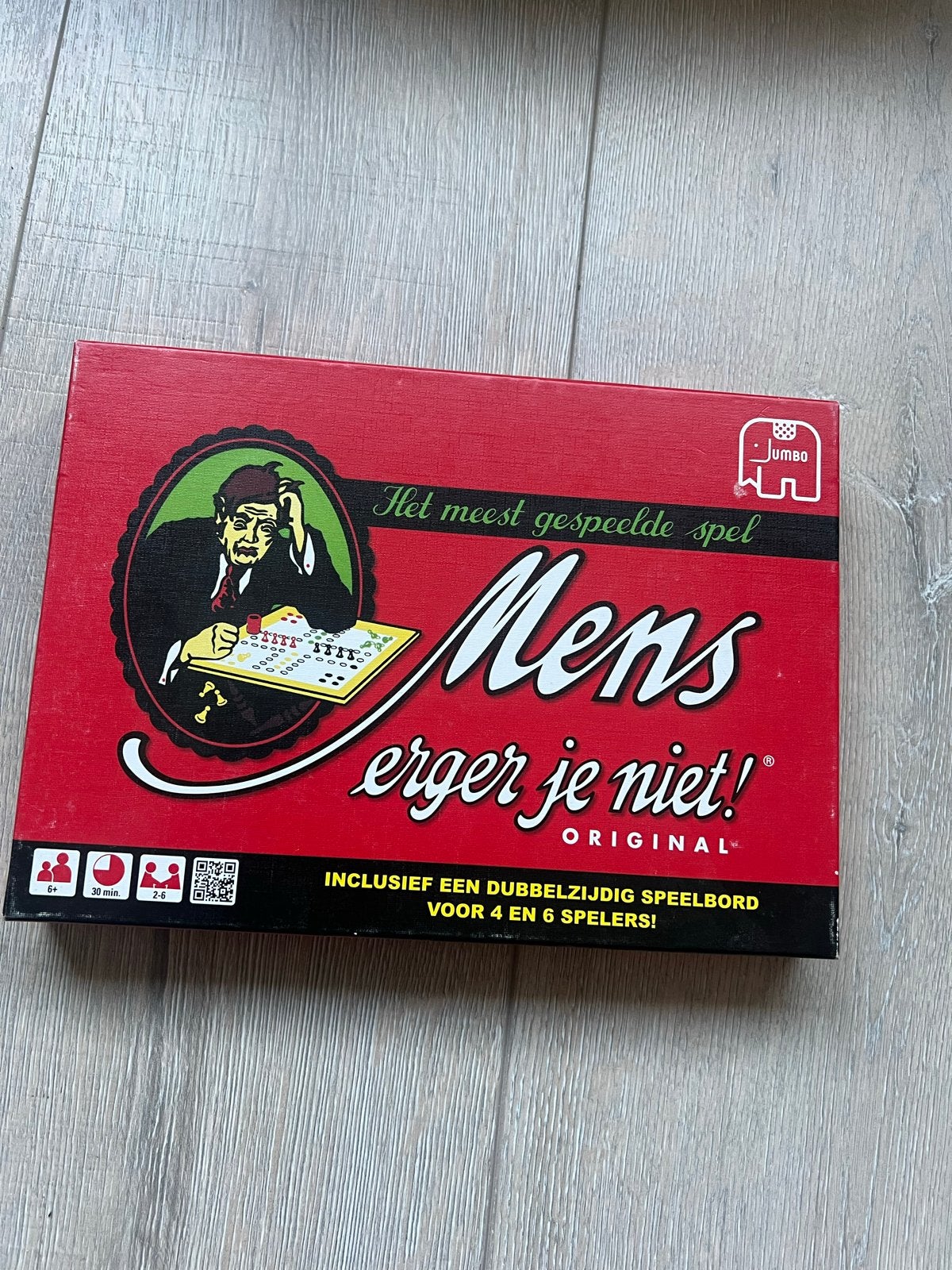 Mens Erger Je Niet! Origineel Bordspel - Nieuw, Hobby en Vrije tijd, Drie of vier spelers, Ophalen of Verzenden, Nieuw