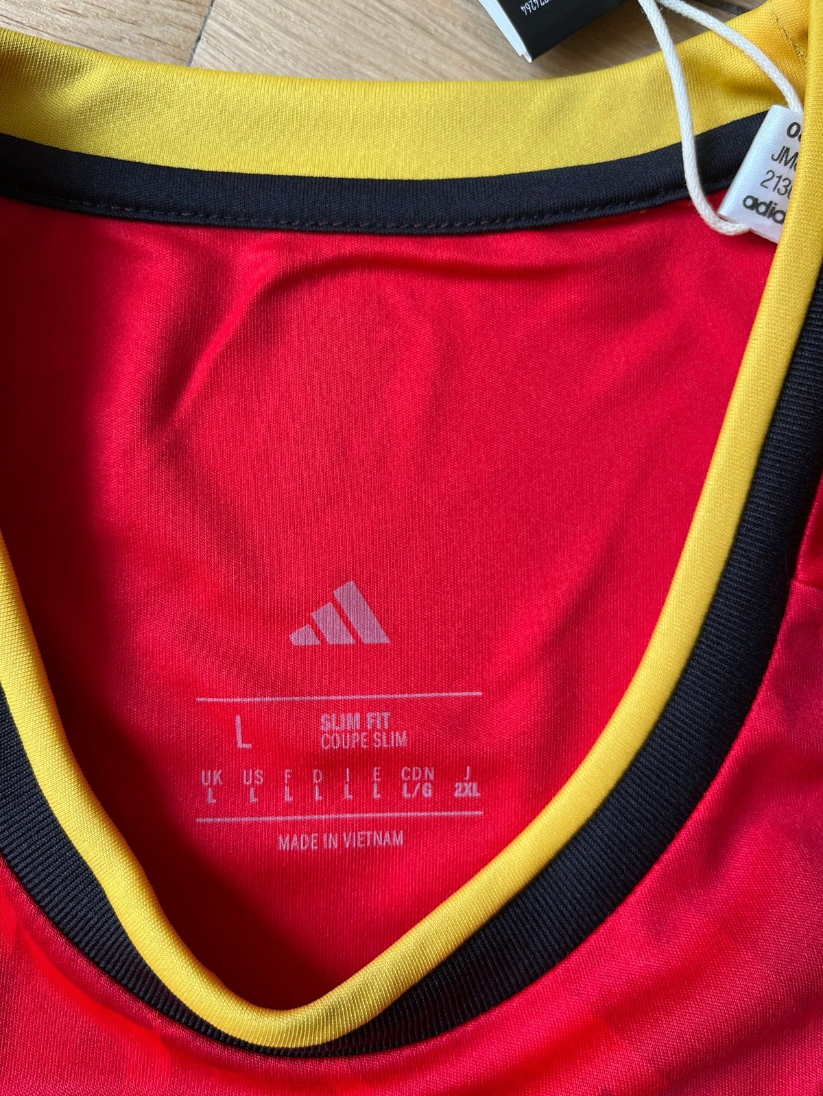 Gesigneerd Rode Duivels Thuisshirt - Maat L, Maat L, Ophalen of Verzenden, Nieuw, Shirt