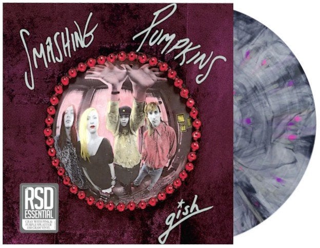 Smashing Pumpkins GISH (GREY PINK PURPLE SPLATTER Vinyl) LP, Limited edition, Ophalen of Verzenden, Nieuw in verpakking, 12 inch