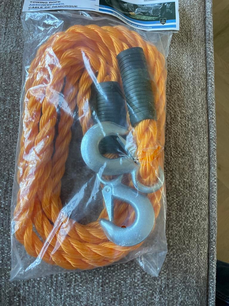 Nieuwe sleepkabel 3.5M / 5.0 TON, Ophalen, Nieuw