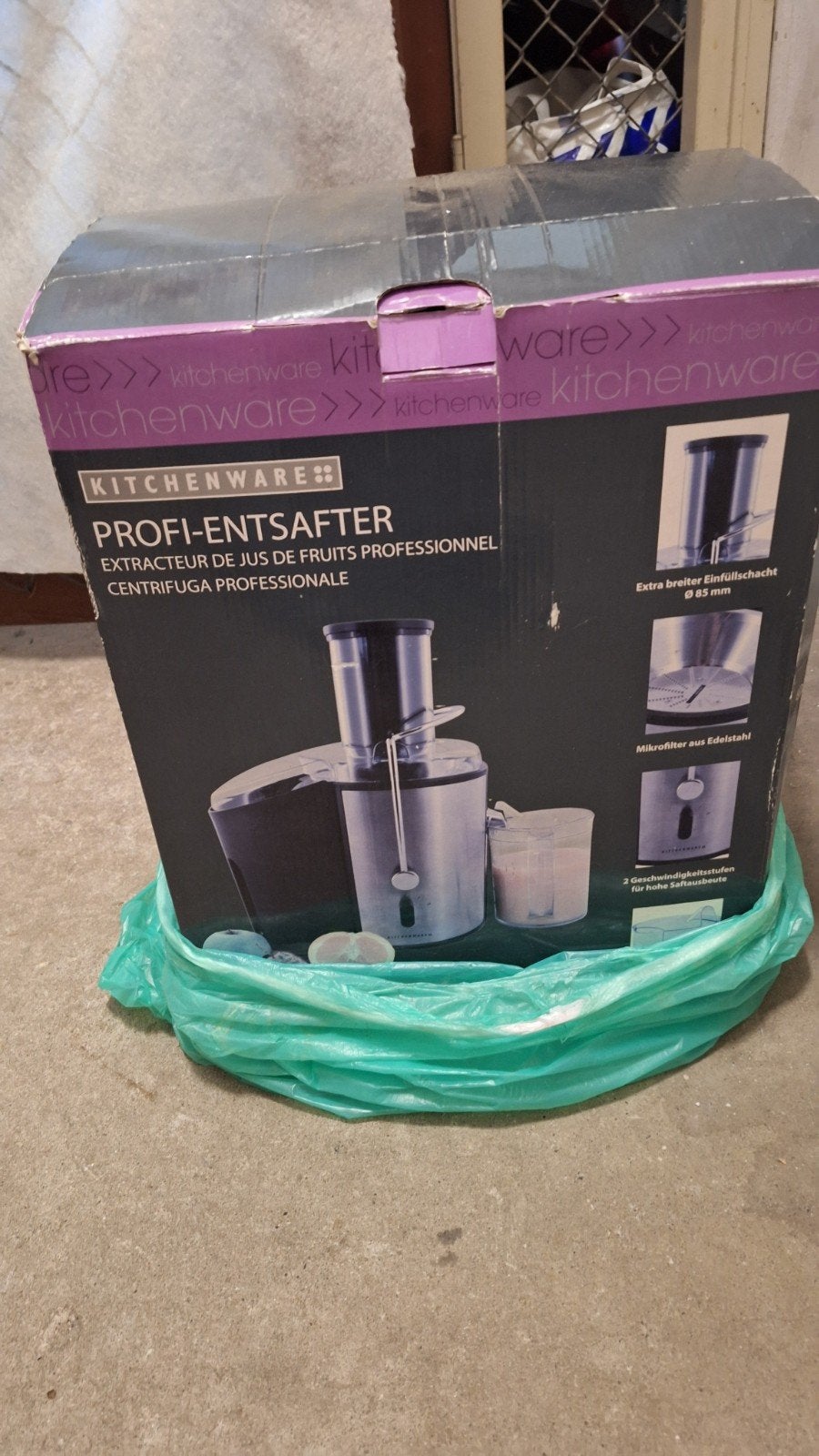 Zo goed als nieuwe Kitchenware Profi-Entsafter, Witgoed en Apparatuur, Onderdelen en Toebehoren, Ophalen of Verzenden, Zo goed als nieuw