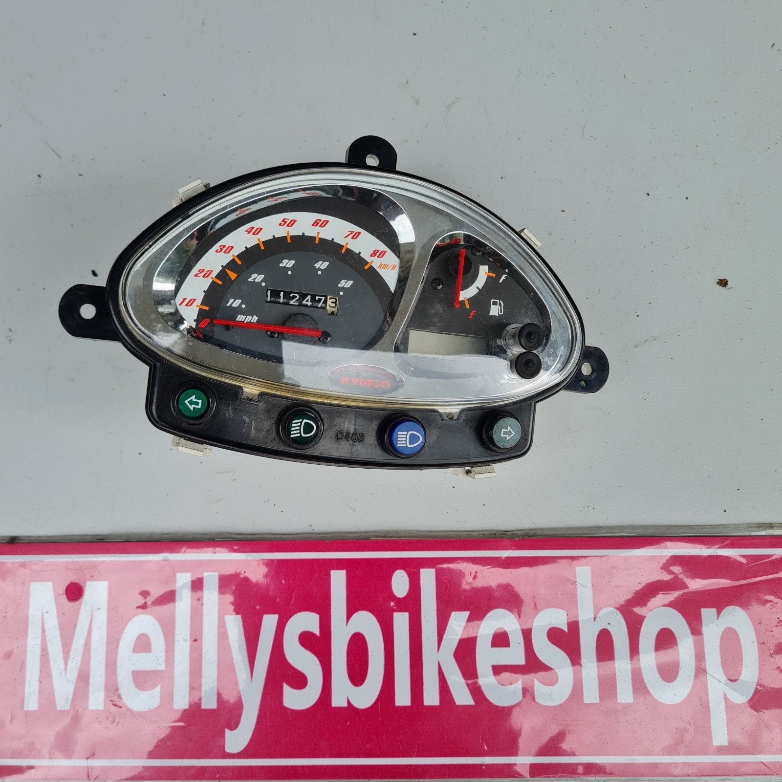 Kymco vatility 50 tellerklok km teller dashboard instrumente, Ophalen of Verzenden, Kymco, Info@kymco.nl, Nl