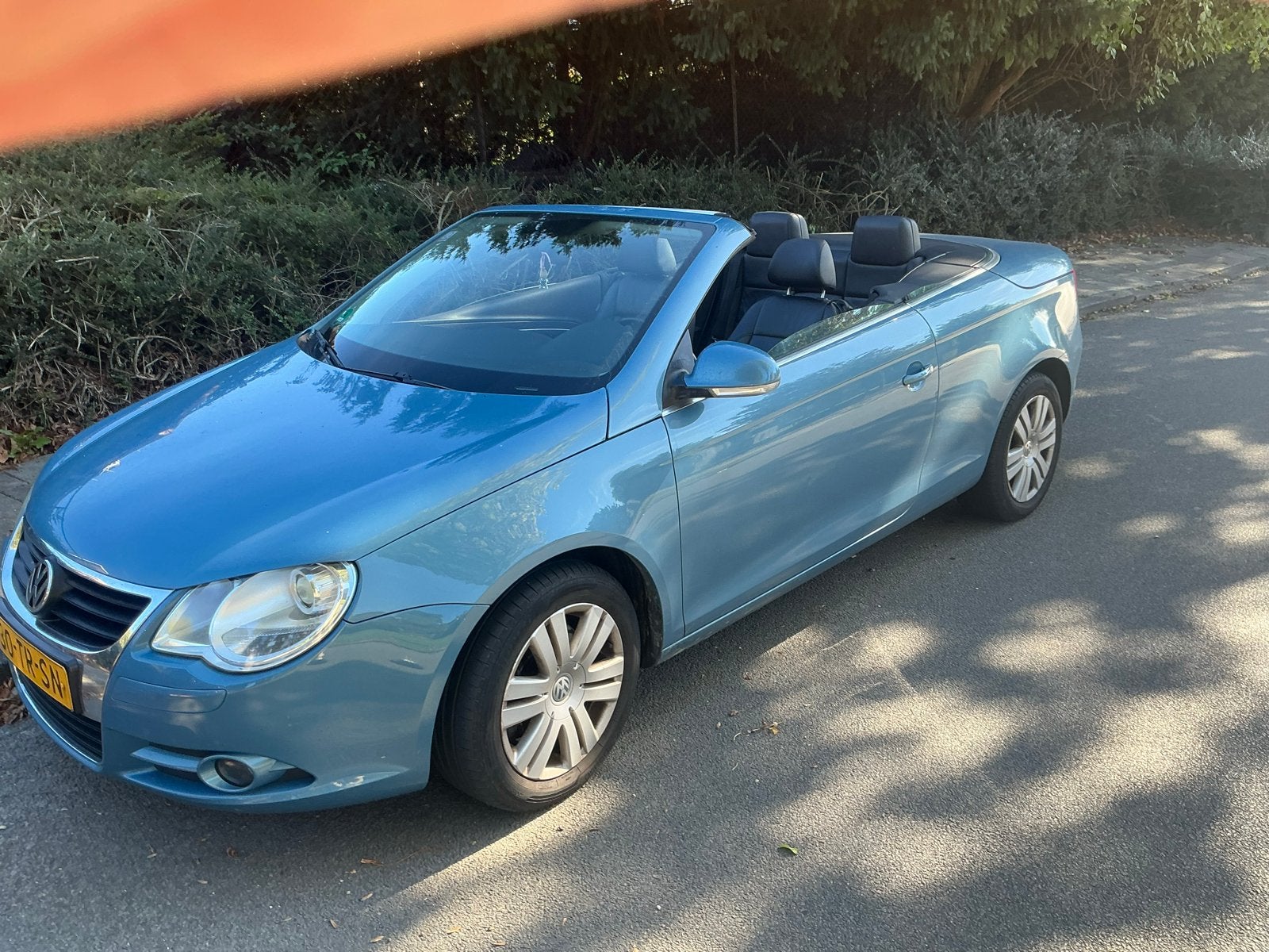 Volkswagen Eos 2.0 16V Tfsi 147KW 2007 Blauw, Auto's, Voorwielaandrijving, 4 cilinders, Origineel Nederlands, Bedrijf