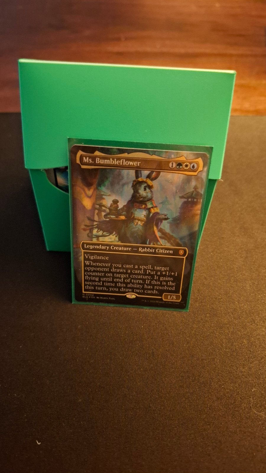 MTG - Commander deck - Ms. Bumbleflower, Verzenden, Zo goed als nieuw, Speeldeck