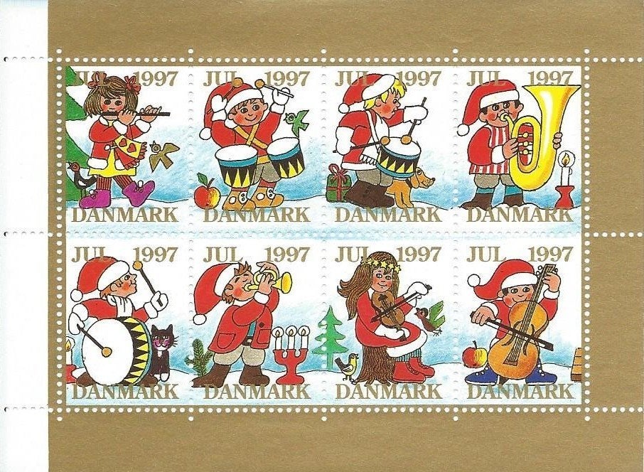 Denemarken - Kerst 1997 - Drukproces - Setje - Postfris, Ophalen of Verzenden, Denemarken, Postfris
