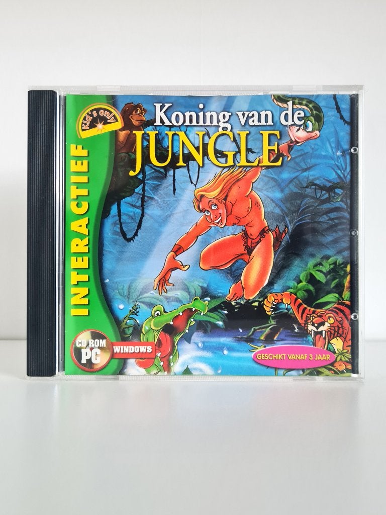 Koning van de Jungle - PC cd-rom, Puzzel en Educatief, 1 speler, Ophalen of Verzenden, Zo goed als nieuw