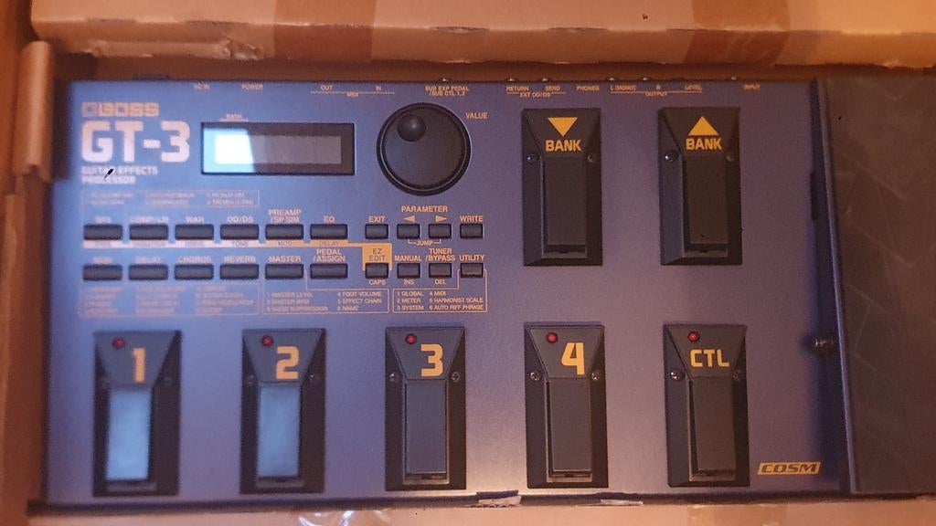 Boss GT-3 Gitaar Multi-Effect Processor, Muziek en Instrumenten, Ophalen of Verzenden, Gebruikt, Delay of Echo