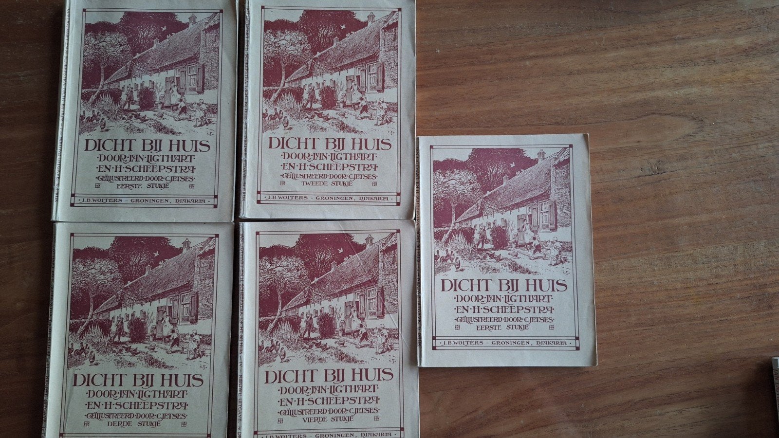 Dicht bij huis, 1953 door Jan Ligthart en H. Scheepstra, Ophalen of Verzenden, Gelezen, Overige niveaus, Nederlands