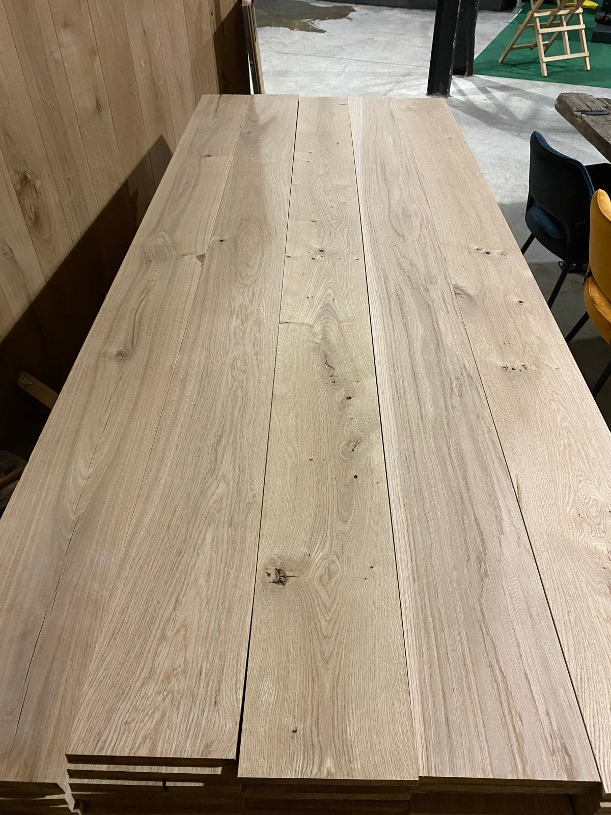 Eiken planken te koop. 200x20 mm geschaafd. Goedkoopste, Doe-het-zelf en Verbouw, Hout en Planken, Minder dan 25 mm, Nieuw, Ophalen of Verzenden