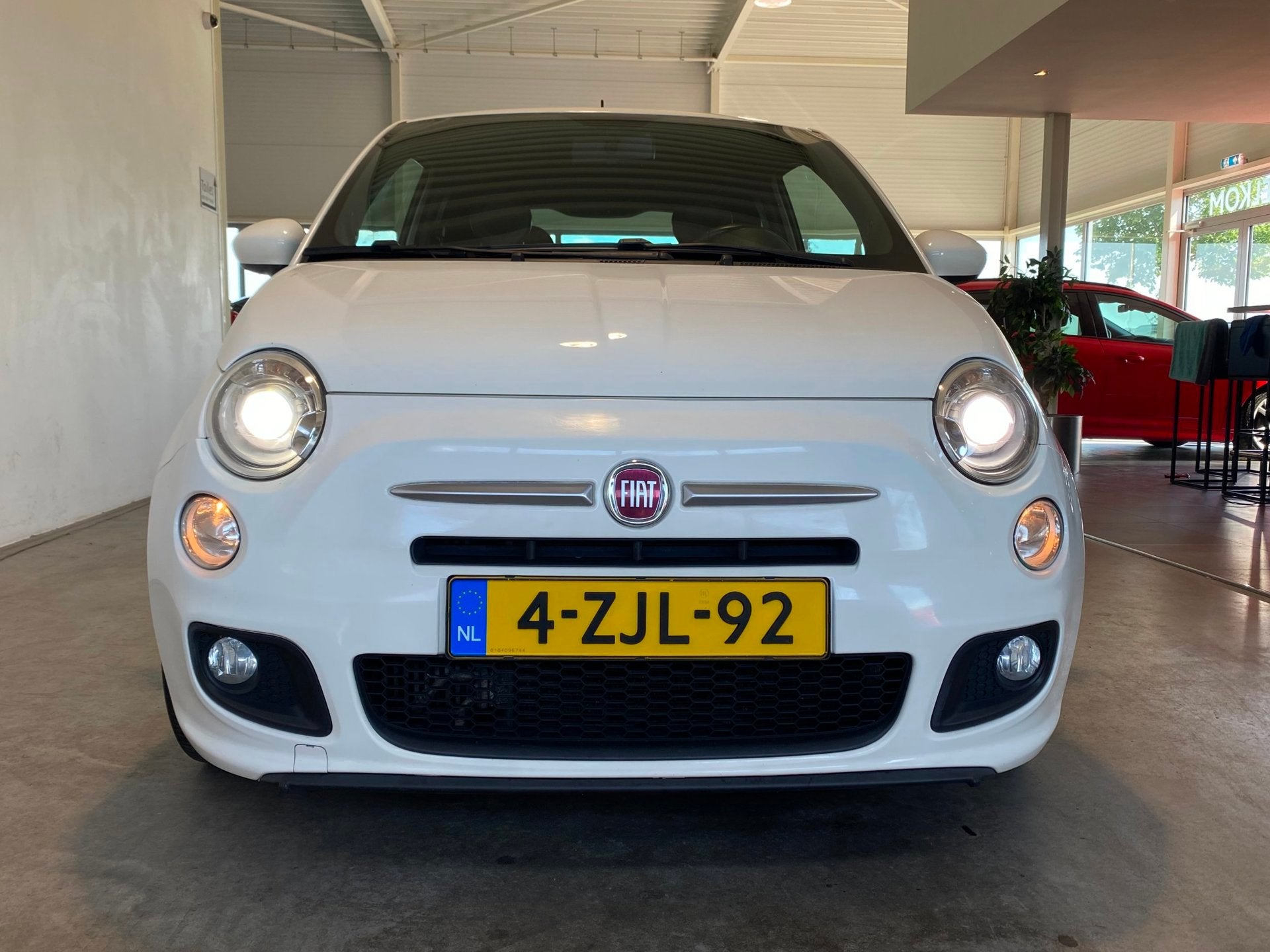 Fiat 500 0.9 TwinAir Turbo 500S Xenon NL-auto, Auto's, Fiat, Voorwielaandrijving, Gebruikt, Automatische klimaatregeling, Leder en Stof