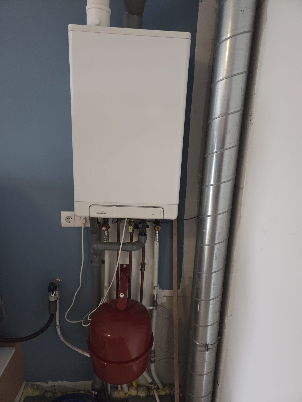 Intergas Kombi Kompakt HRE36/30A, 30 tot 80 cm, Gebruikt, Hoog rendement (Hr), Cv-ketel of Combi-ketel