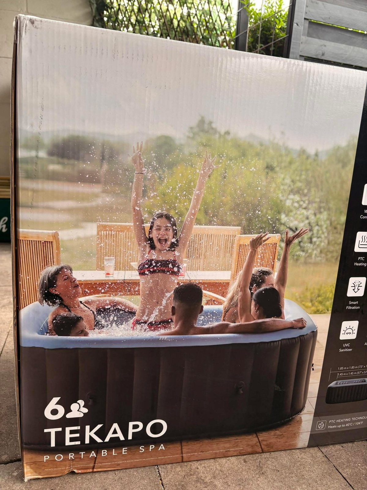 Ketapo M-spa 6 persoons, Ophalen, Zo goed als nieuw