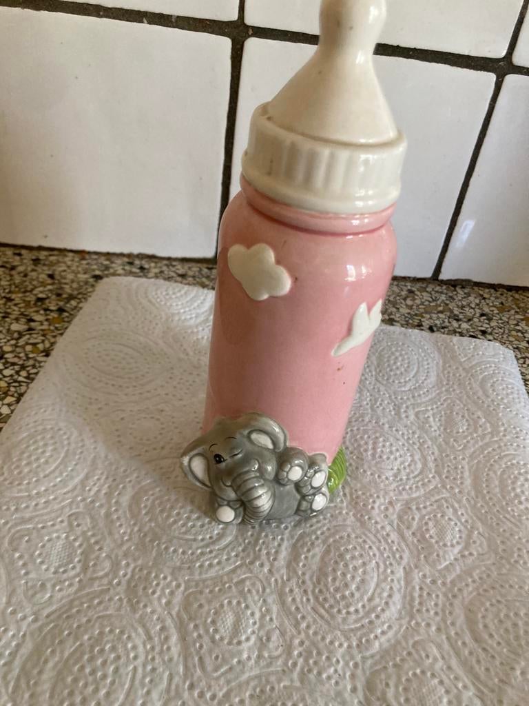Spaarpot fles, Ophalen of Verzenden, Zo goed als nieuw, Overige thema's