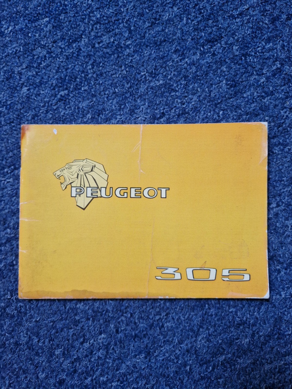 Peugeot 305 Handleiding / Instructieboekje, Ophalen of Verzenden, Gelezen, Peugeot