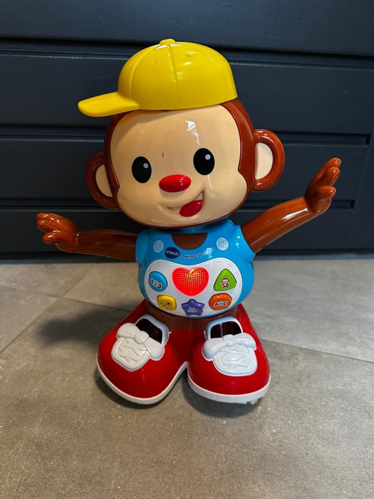 Vtech dansende aap, Kinderen en Baby's, Speelgoed | Vtech, Ophalen of Verzenden, Zo goed als nieuw, 6 maanden tot 2 jaar