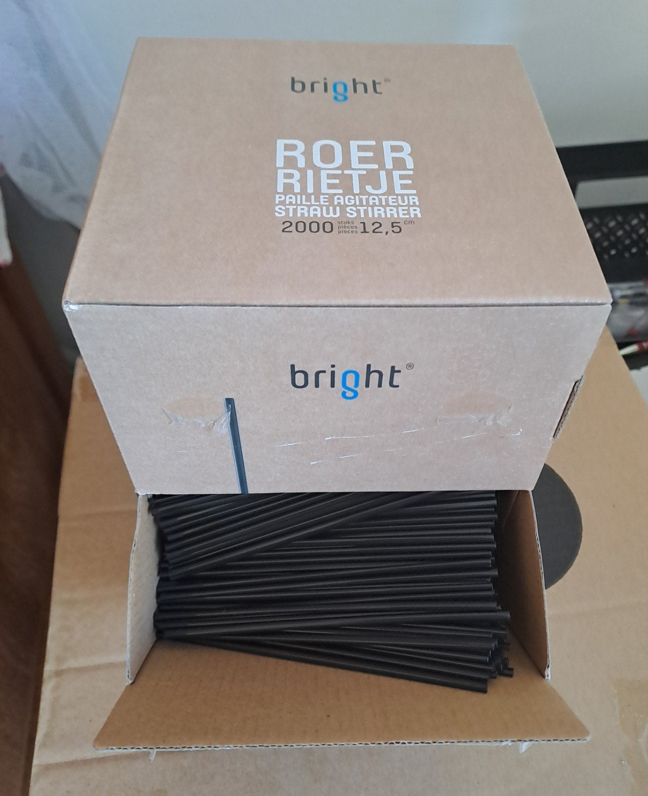 Partij roerrietjes markthandel 10 dozen vol, Diversen, Ophalen, Nieuw