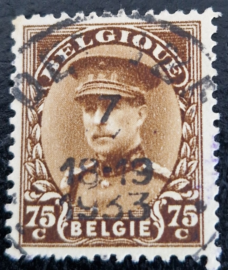 België 1931-1932 - OBP  341 -  Albert met kepi  - GBK, Postzegels en Munten, Postzegels | Europa | België, Koninklijk huis, Frankeerzegel
