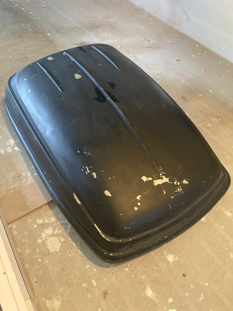 Dakkoffer en Menabo dakdragerset, Ophalen, Gebruikt