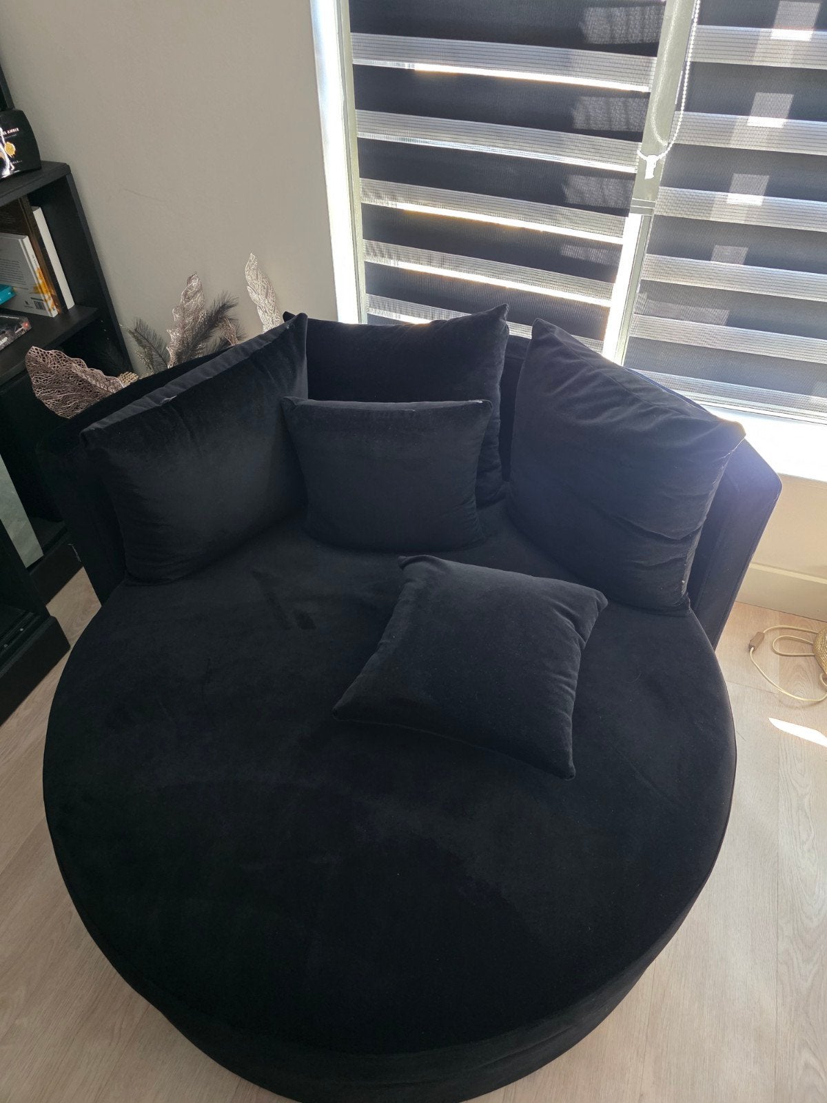 zo goed als nieuwe loveseat, Ophalen, Zo goed als nieuw, Zwart, Overige typen