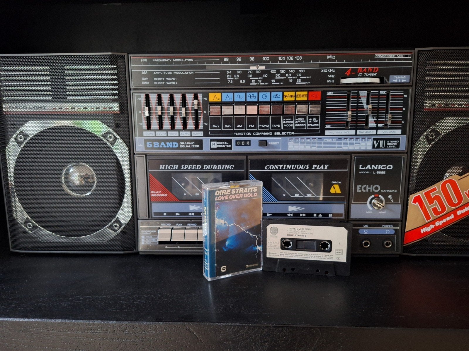 Dire Straits - Love Over Gold (Cassette), Cd's en Dvd's, Cassettebandjes, Gebruikt, 1 bandje, Ophalen of Verzenden, Origineel