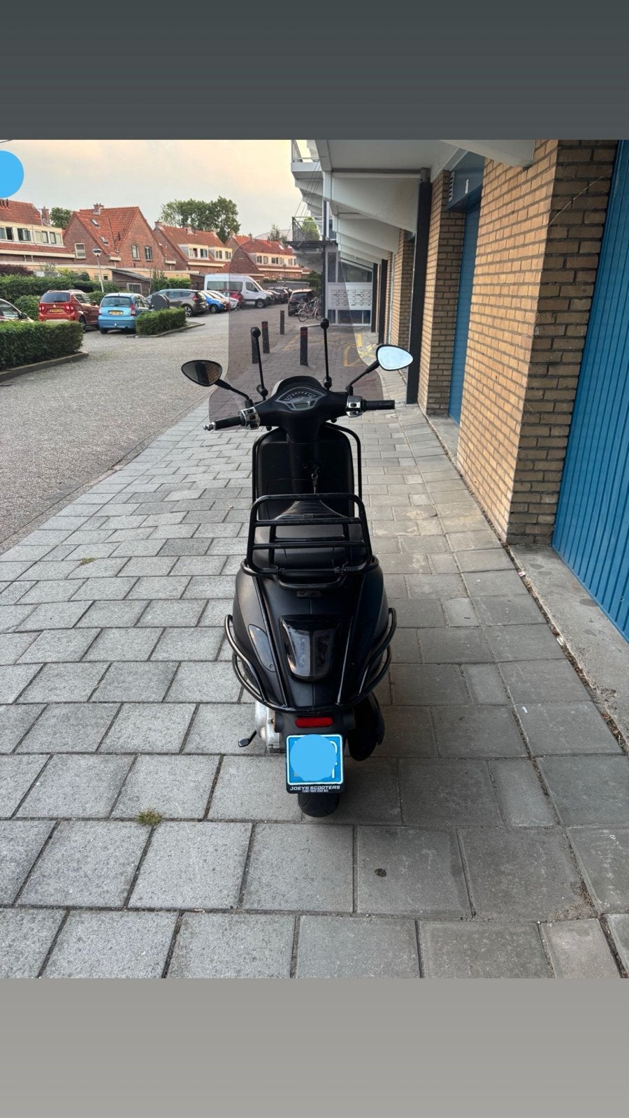 Vespa Sprint Mat Zwart - Zo goed als nieuw!, Ophalen of Verzenden, Zo goed als nieuw